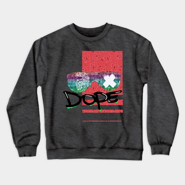 Dope BrickShade Crewneck Sweatshirt by Six Gatsby